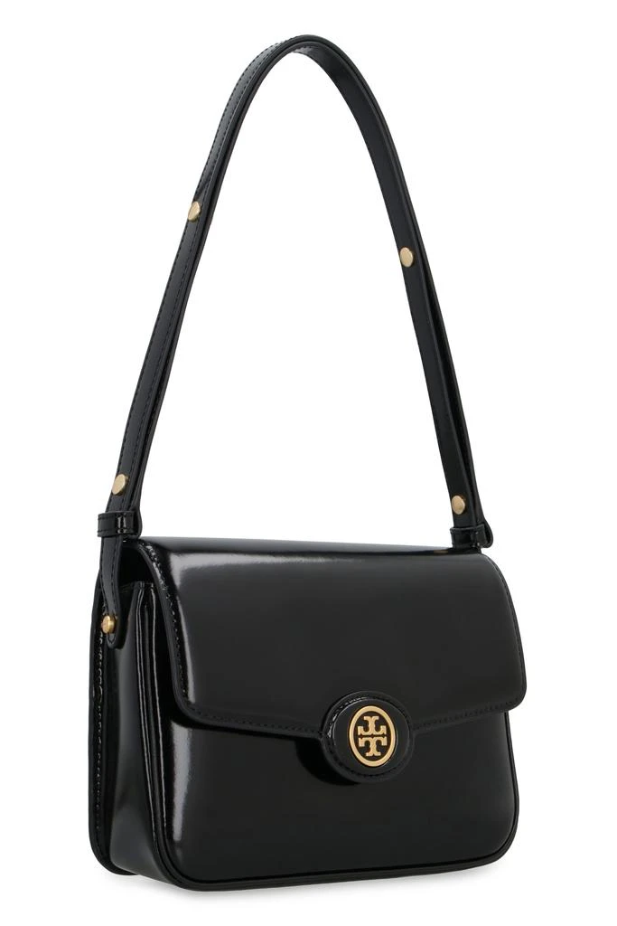 Tory Burch BLACK LEATHER ROBINSON SHOULDER BAG 3