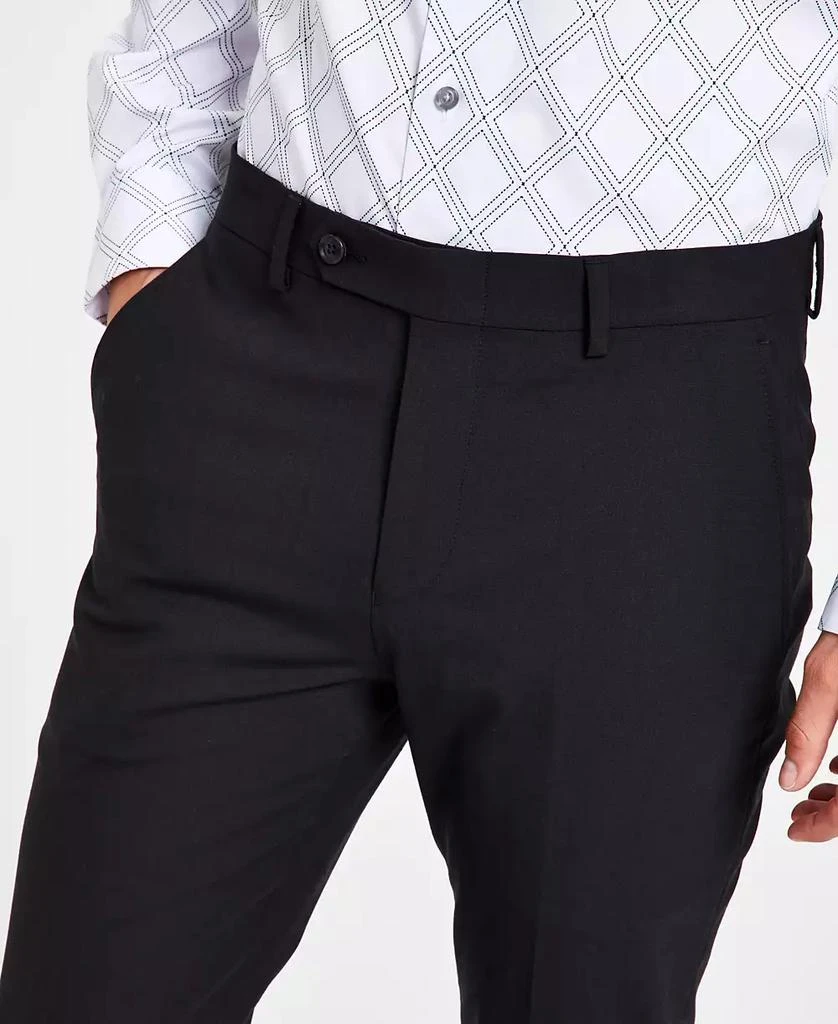 Bar III Men's Skinny Fit Wrinkle-Resistant Wool-Blend Suit Separate Pant, Created for Macy's 4