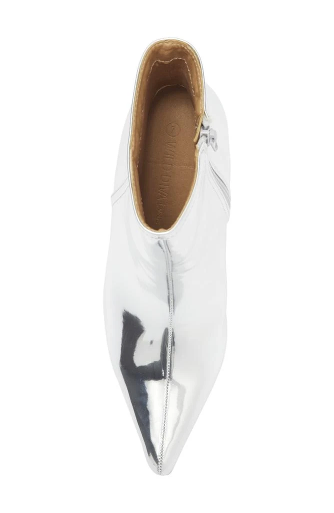 WILD DIVA LOUNGE Sultry Pointed Toe Bootie 5