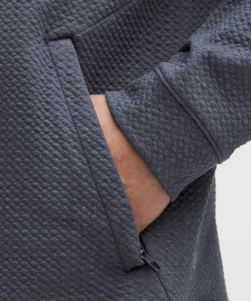 Lululemon Textured Double-Knit Cotton Half Zip 5