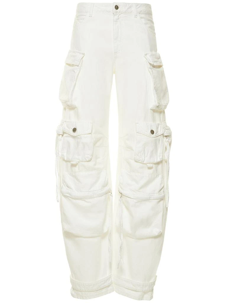 The Attico Fern Denim Cargo Jeans 1