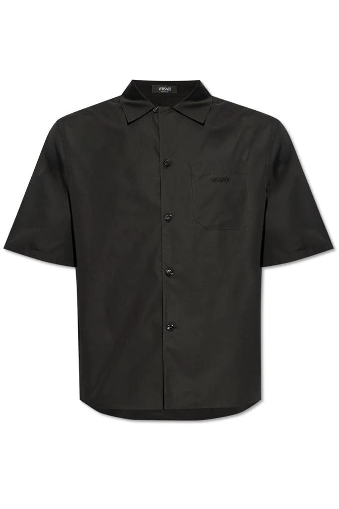Versace Versace Pattern-Printed Short-Sleeved Shirt 1