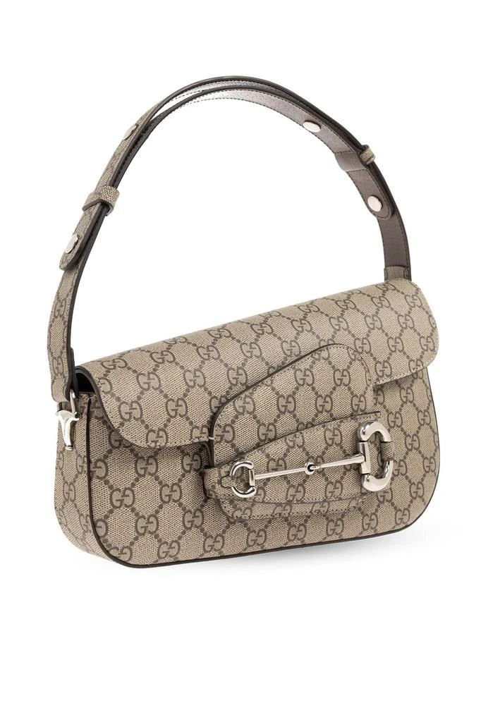 Gucci Gucci Horsebit 1955 Monogrammed Small Shoulder Bag 3