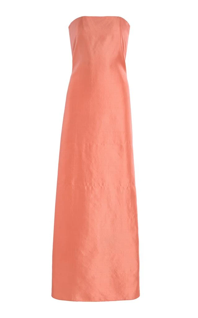 Staud STAUD - Tullio Silk Gown - Pink - US 10 - Moda Operandi 1