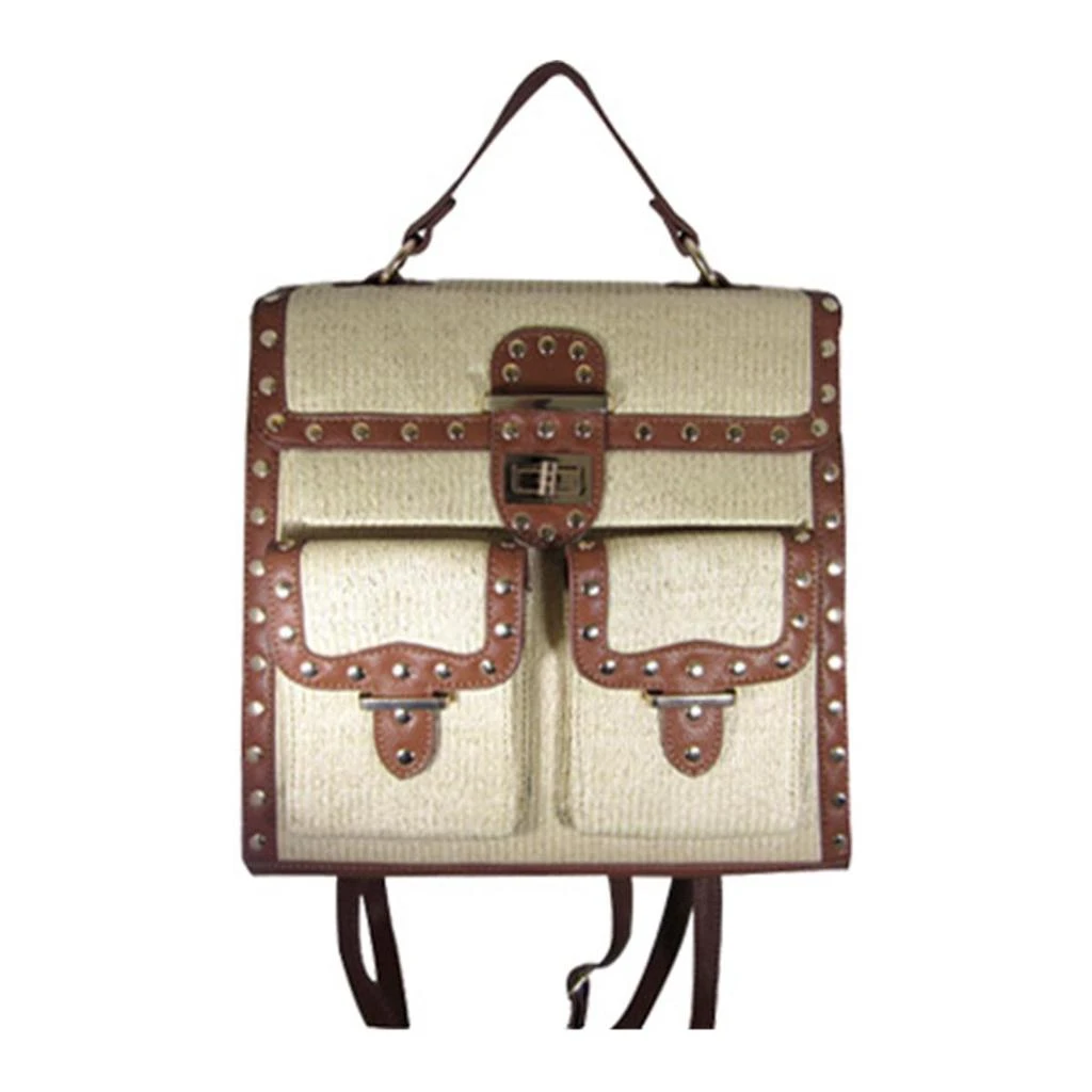 Aryana Shira2beig Junior Womens Blue Top Flap Shira Convertible Tote Backpack