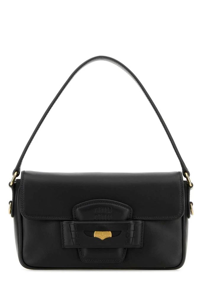 Miu Miu BLACK LEATHER HANDBAG 1