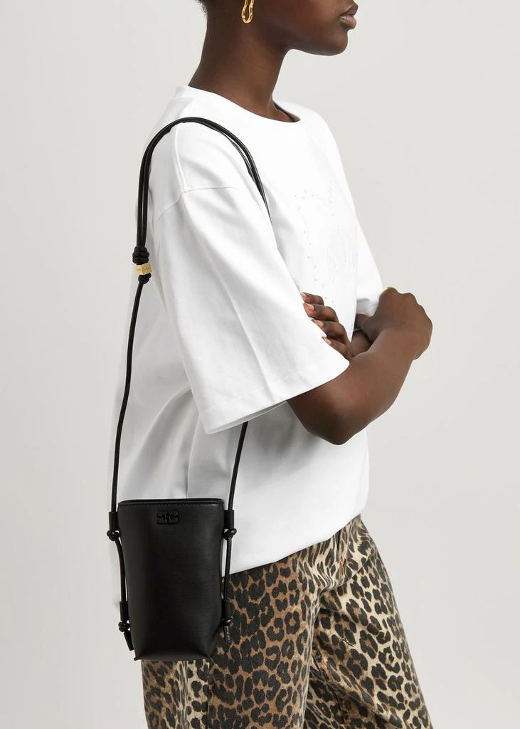 Ganni Bou leather cross-body bag 5