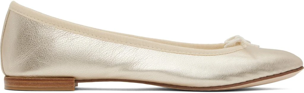 Repetto Gold Cendrillon Ballerina Flats 1