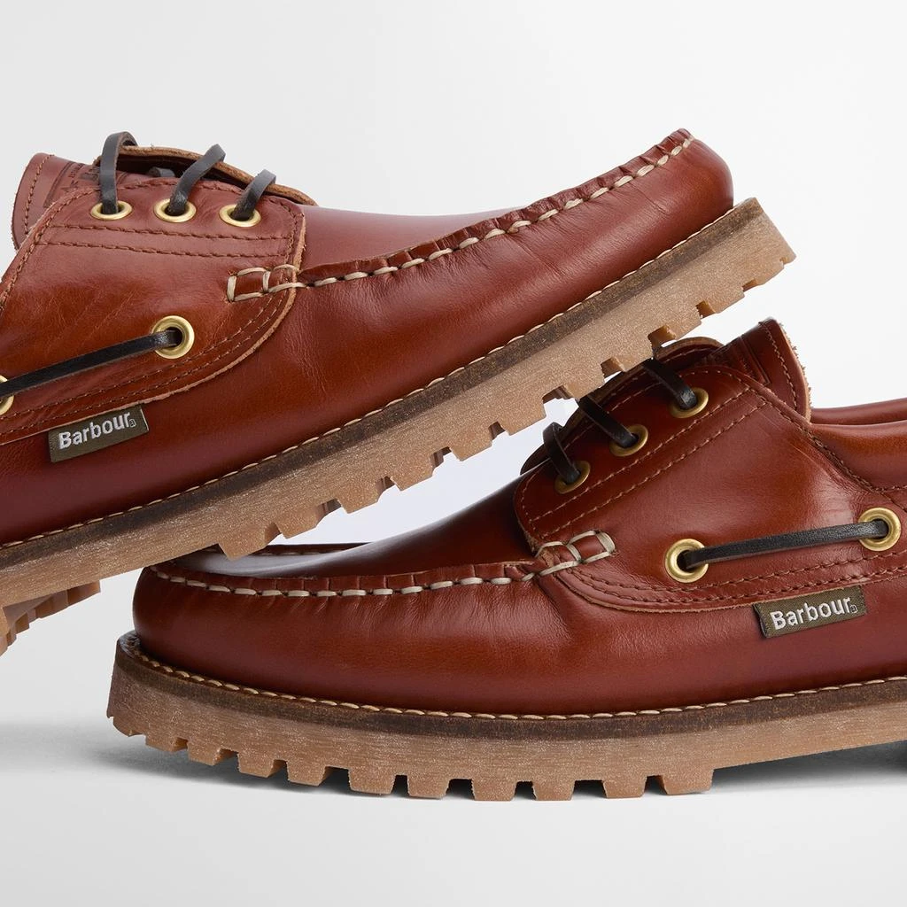 Barbour Deck Leather Boat Shoes 3