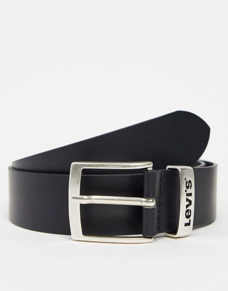 Levi's Levi's new ashland leather belt in black 1