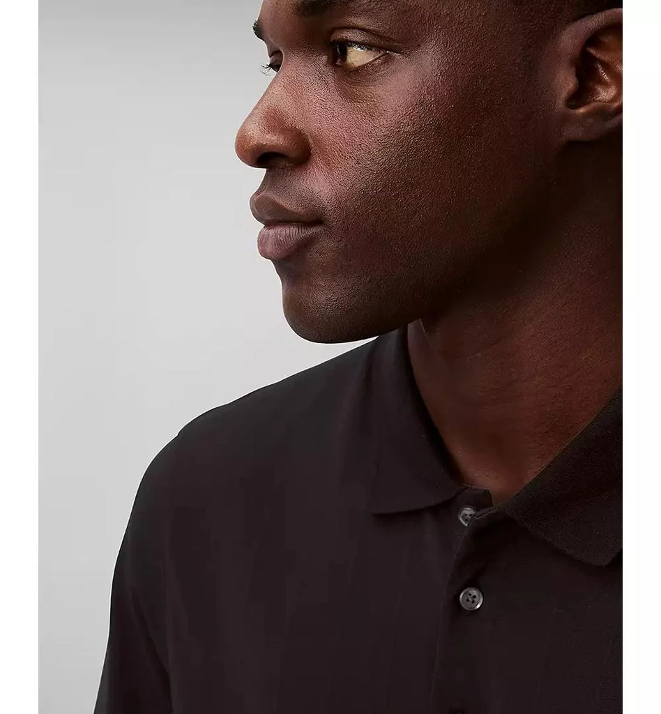 Calvin Klein Men’s Short Sleeve Stretch Jacquard Polo Shirt 3