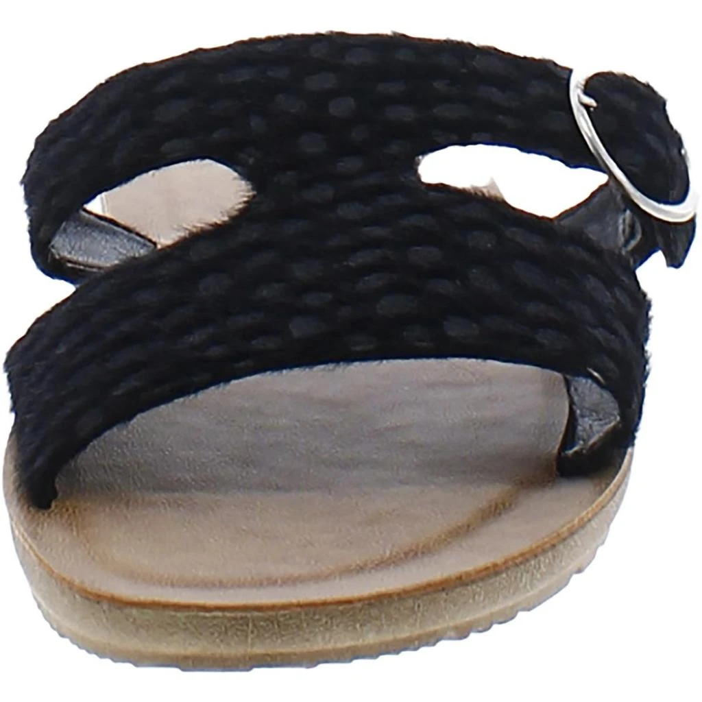 MUK LUKS Womens Suede Slide Sandals 3