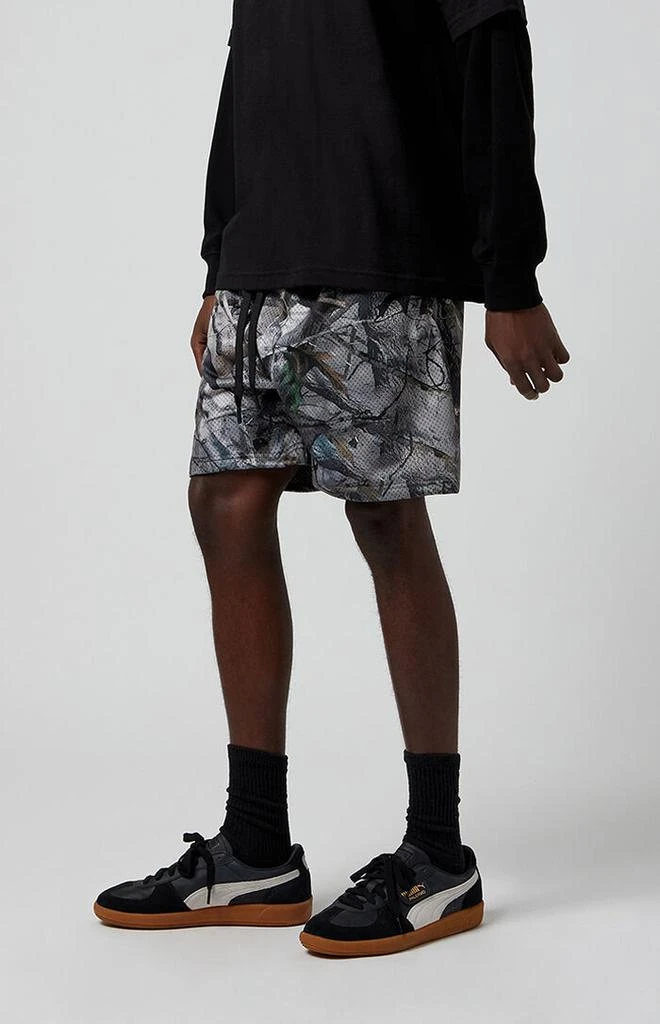 PacSun Camo Tree Mesh Shorts 4