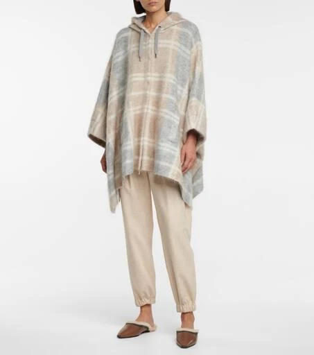 Brunello Cucinelli Leather and shearling slippers 2