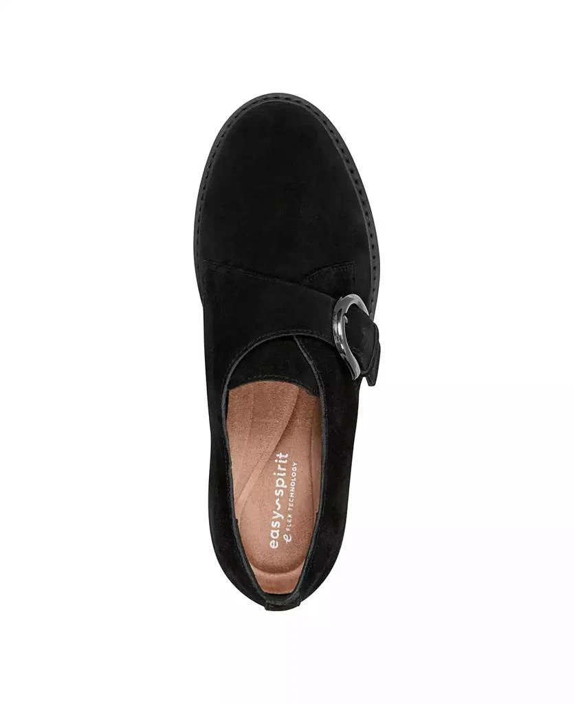 Easy Spirit Women's Kasen eFlex Buckle Lug Sole Oxfords 4