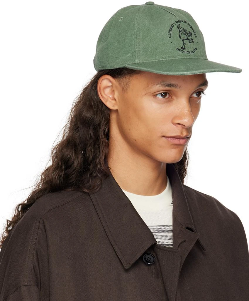 Carhartt WIP Green Stamp Cap 2