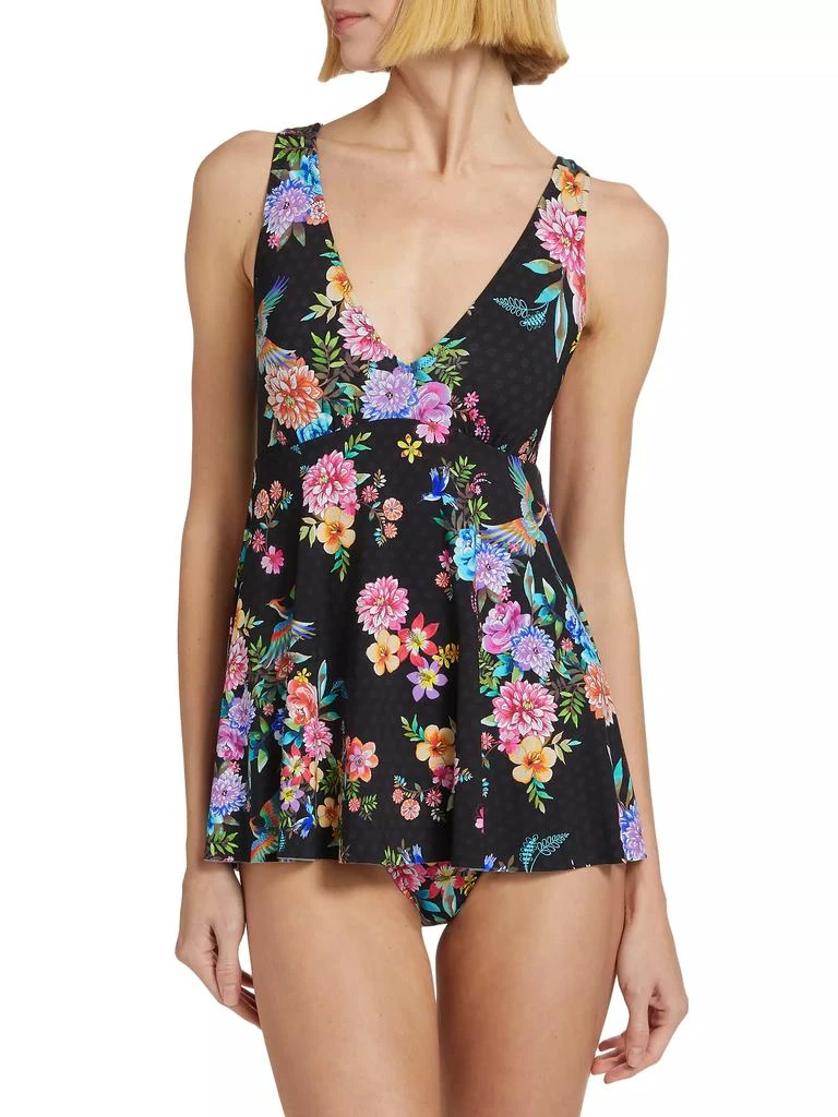 Johnny Was Sognatore Layered One-Piece Swimsuit 3