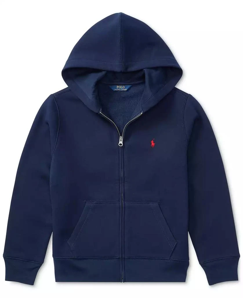Ralph Lauren Big Boys Cotton Fleece Zip Up Hoodie 4