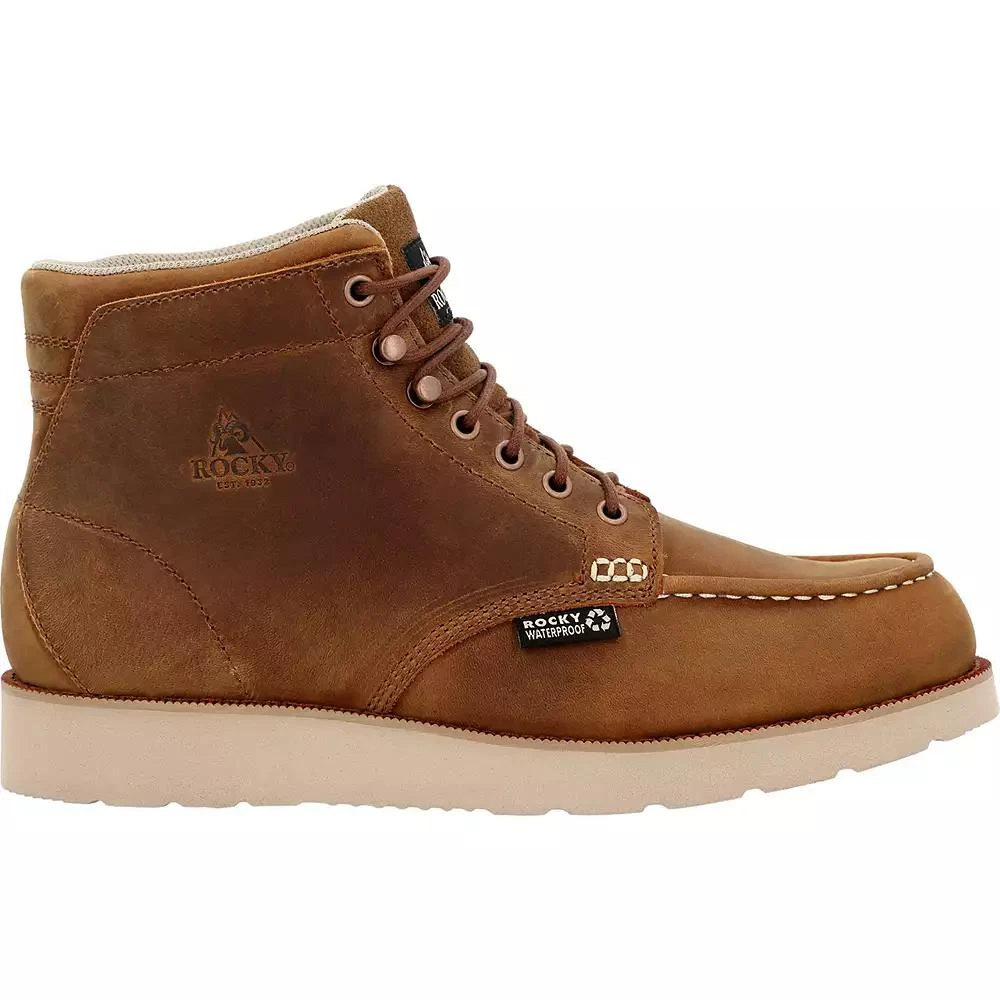 ROCKY Men's MonoCrepe Wedge 6” Composite Toe Work Boot 1