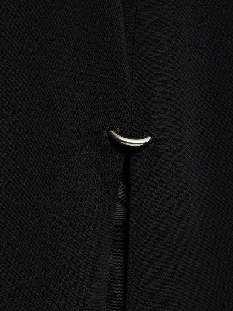 Mugler Heavy Fluid Midi Skirt 4