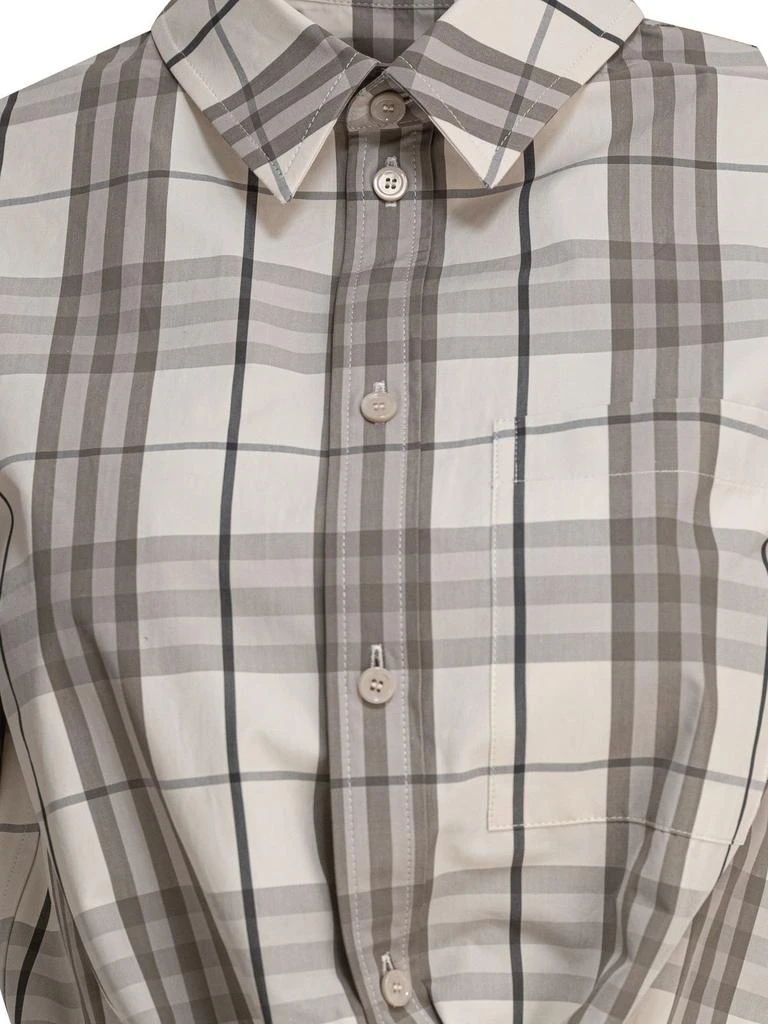 Burberry Burberry Cropped Checked Shirt 3