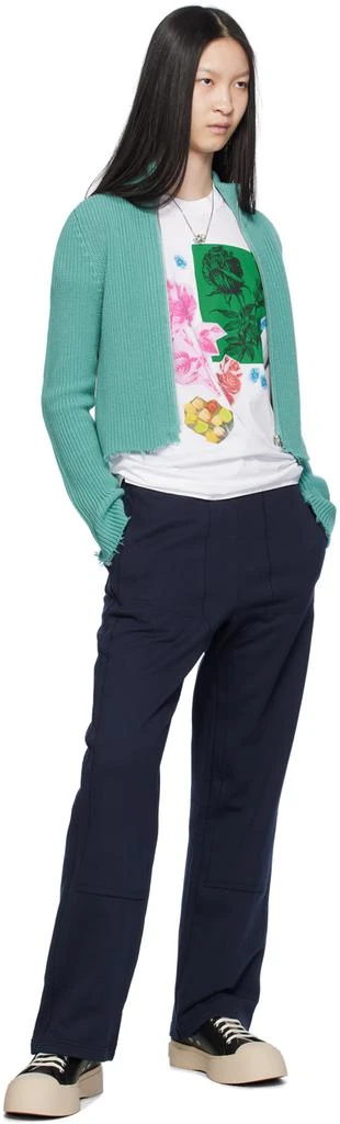 Marni Black Nappa Leather Pablo Lace-Up Sneakers 5