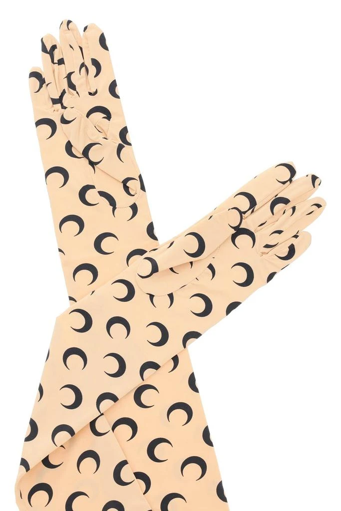 MARINE SERRE All Over Moon Long Gloves 3