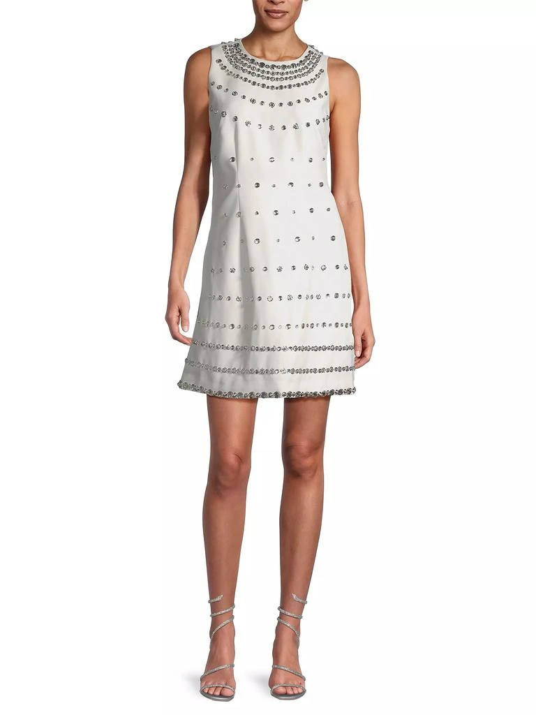 Kobi Halperin Eliana Crystal-Embellished Minidress 2