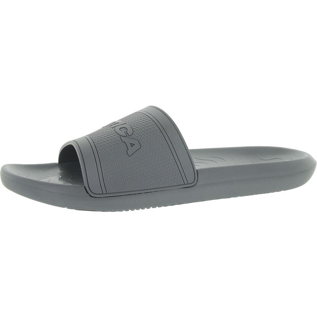 Nautica Womens Slip On Flat Slide Sandals