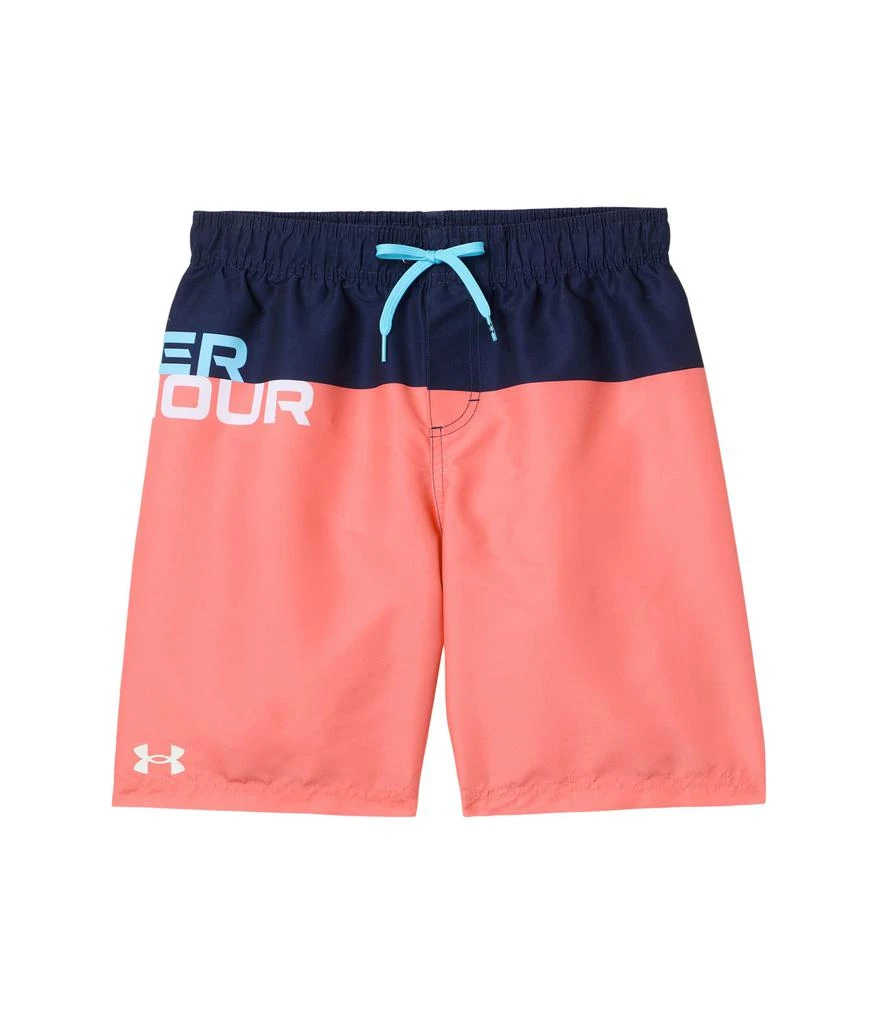 Under Armour Logo Color-Block Volley (Big Kid) 1