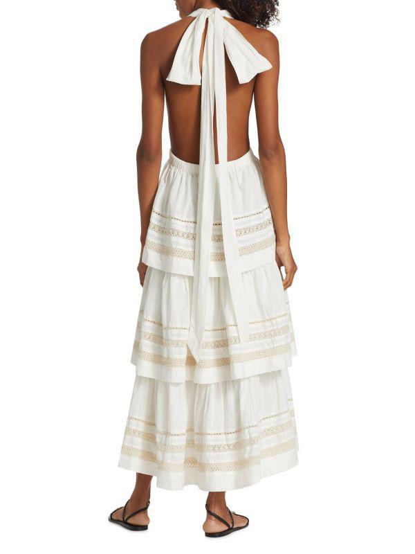 Hannah Artwear Davina Tiered Maxi Dress