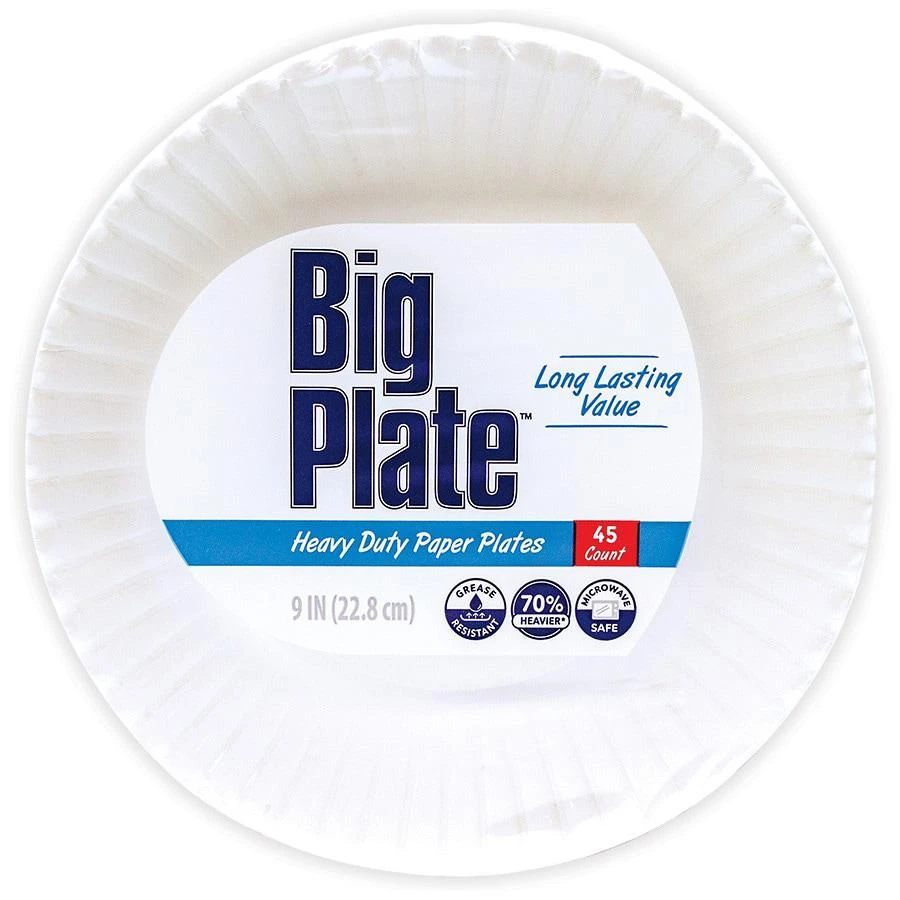 Walgreens Big Plate Heavy Duty Paper Plates 9in 1