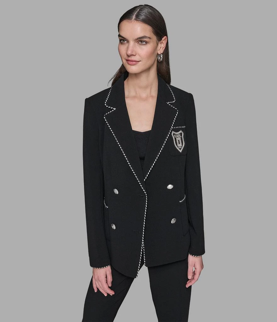 Karl Lagerfeld Paris KARL PATCH VARSITY BLAZER 1