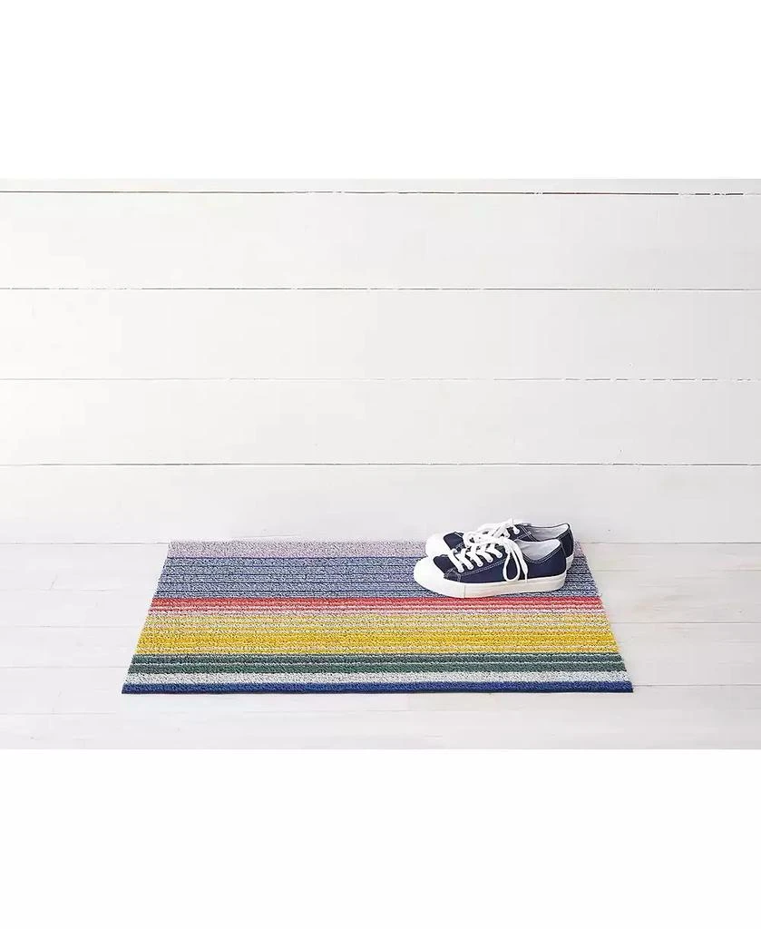 Chilewich Pop Stripe Shag Mat 18"x28" 3