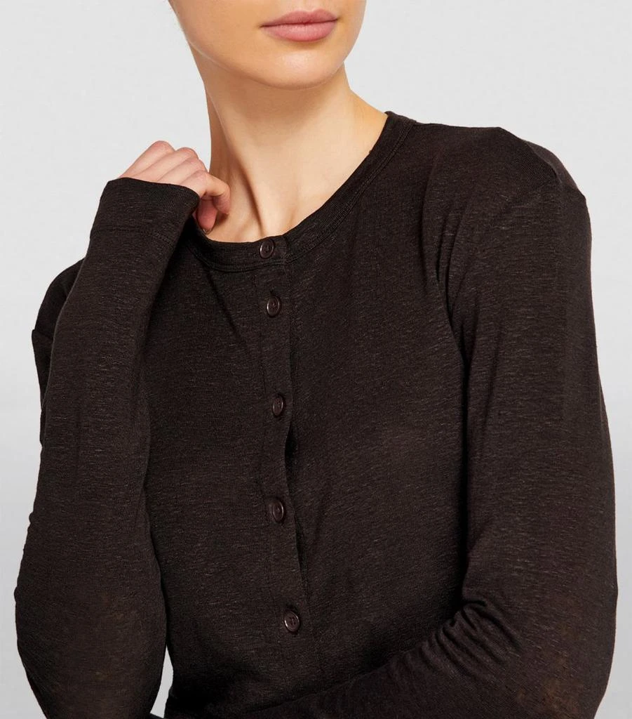 MAX&Co Linen Cropped Cardigan 6