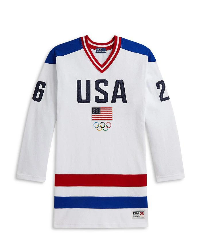 Ralph Lauren Girls
Team USA Cotton Jersey Dress - Big Kid