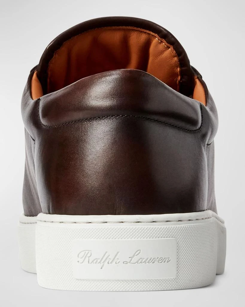 Ralph Lauren Men's Calfskin Low-Top Sneakers 3