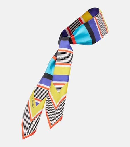 Valentino Escape printed silk headband 4