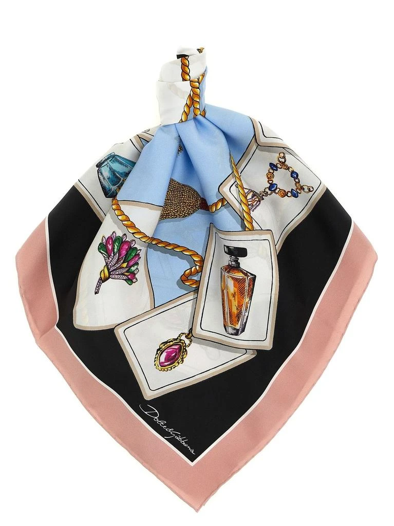 Dolce 
Gabbana Dolce 
Gabbana Perfume-Printed Twill Scarf