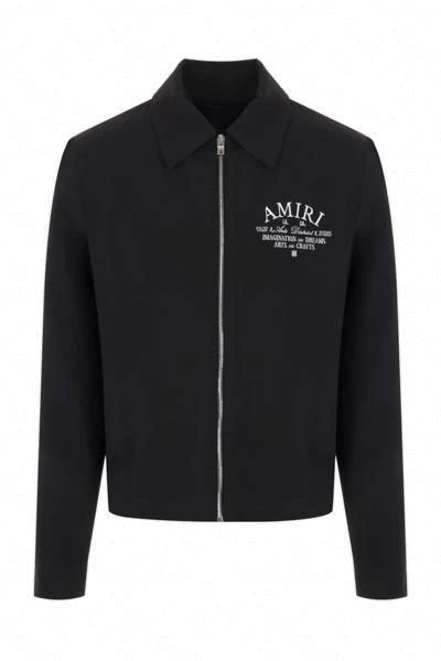 AMIRI Amiri Amiri Arts District Logo Embroidered Jacket 1