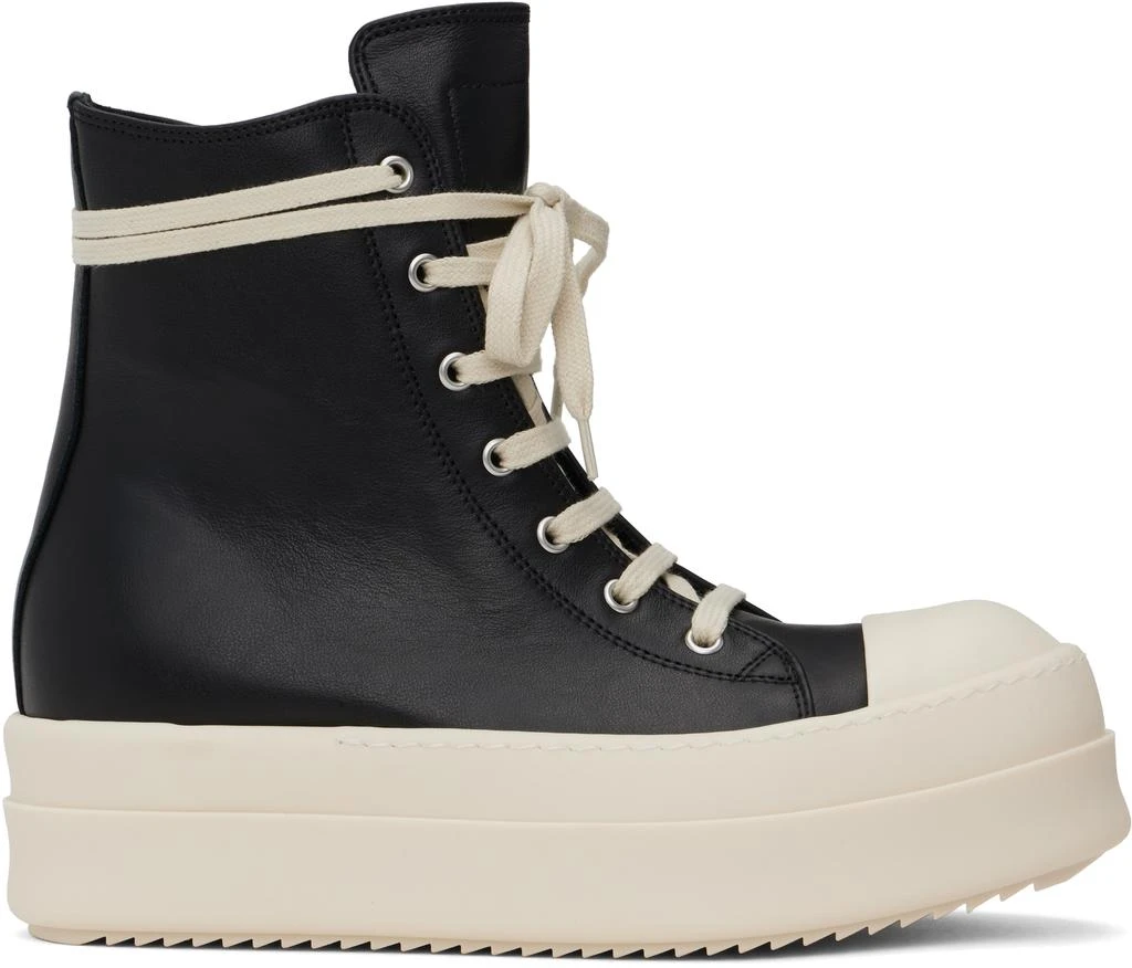 Rick Owens Black Hollywood Mega Bumper Sneakers 1
