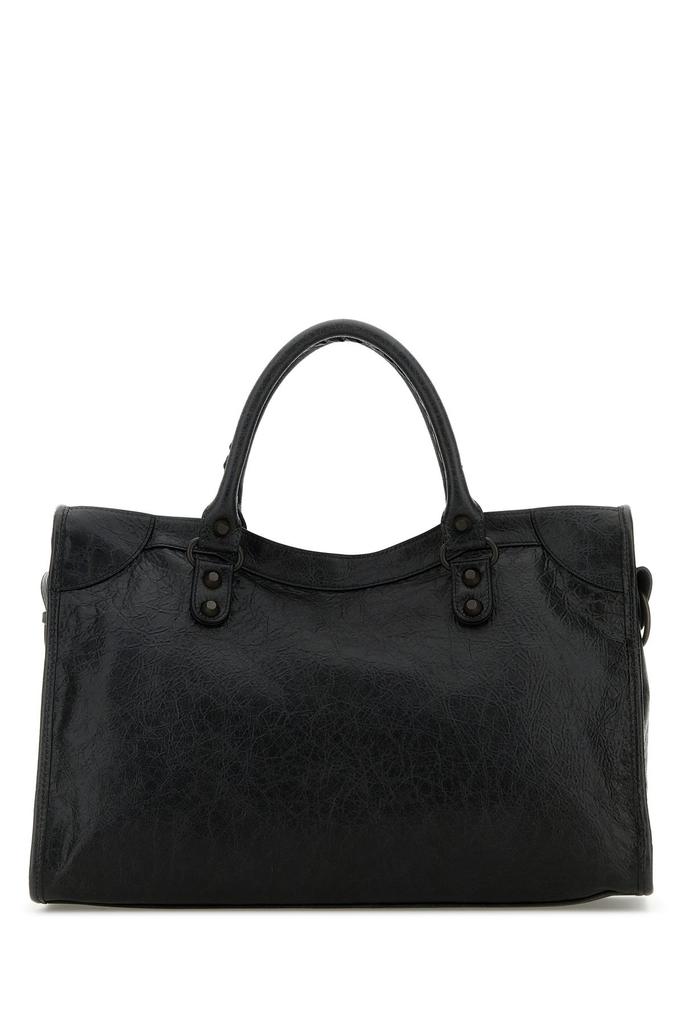 Balenciaga Black leather medium Le City handbag