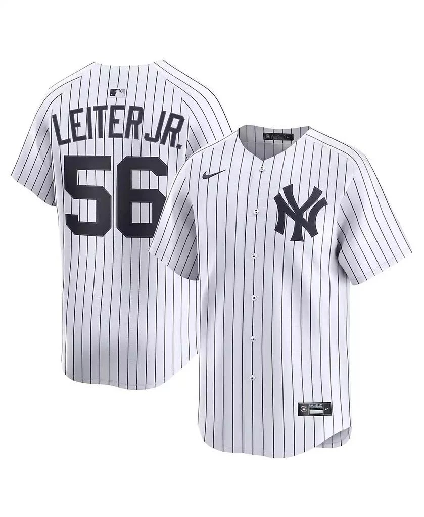 NIKE Men's Mark Leiter Jr. White New York Yankees Home Limited Player Jersey 1