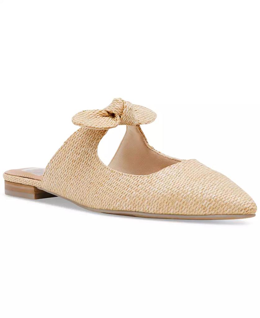 DV Dolce Vita Women's Christian Bow Knot Mule Slide Flats