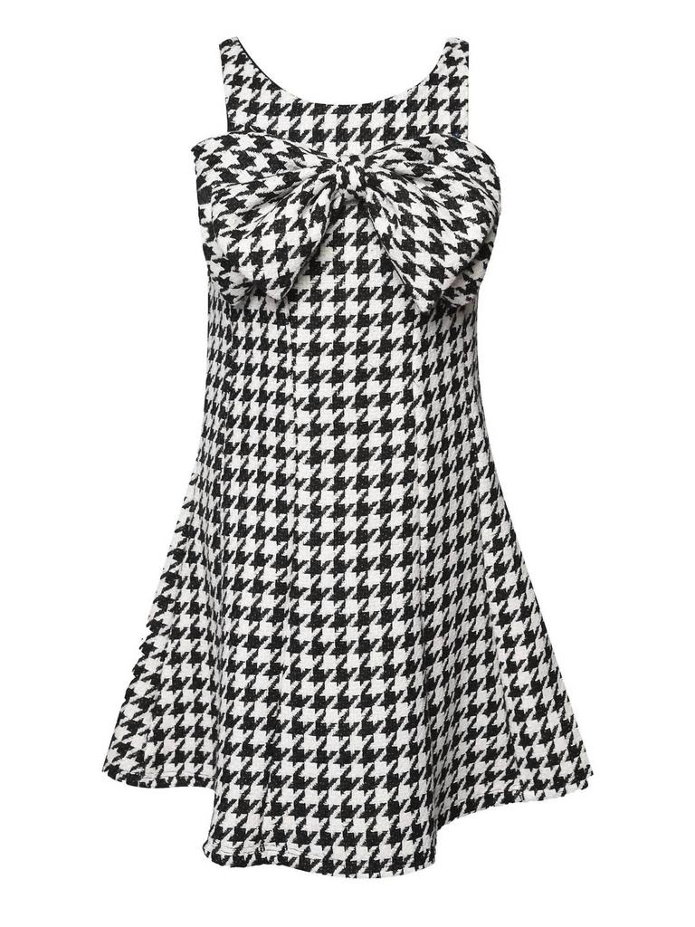 Hannah Banana Hannah Banana - Girl's Houndstooth Bow Dress