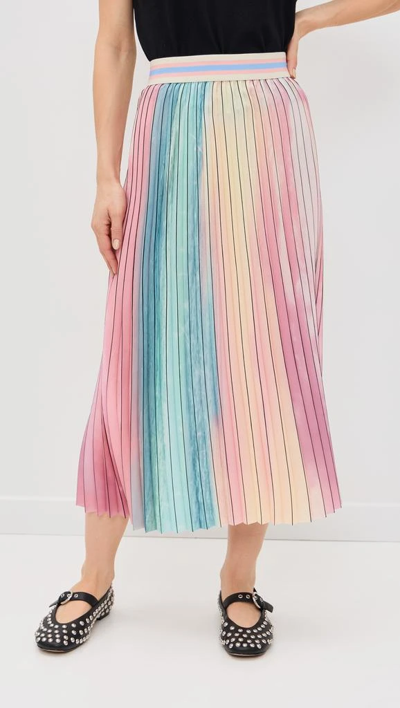 Le Superbe Scattered Clouds Pleated Skirt 6