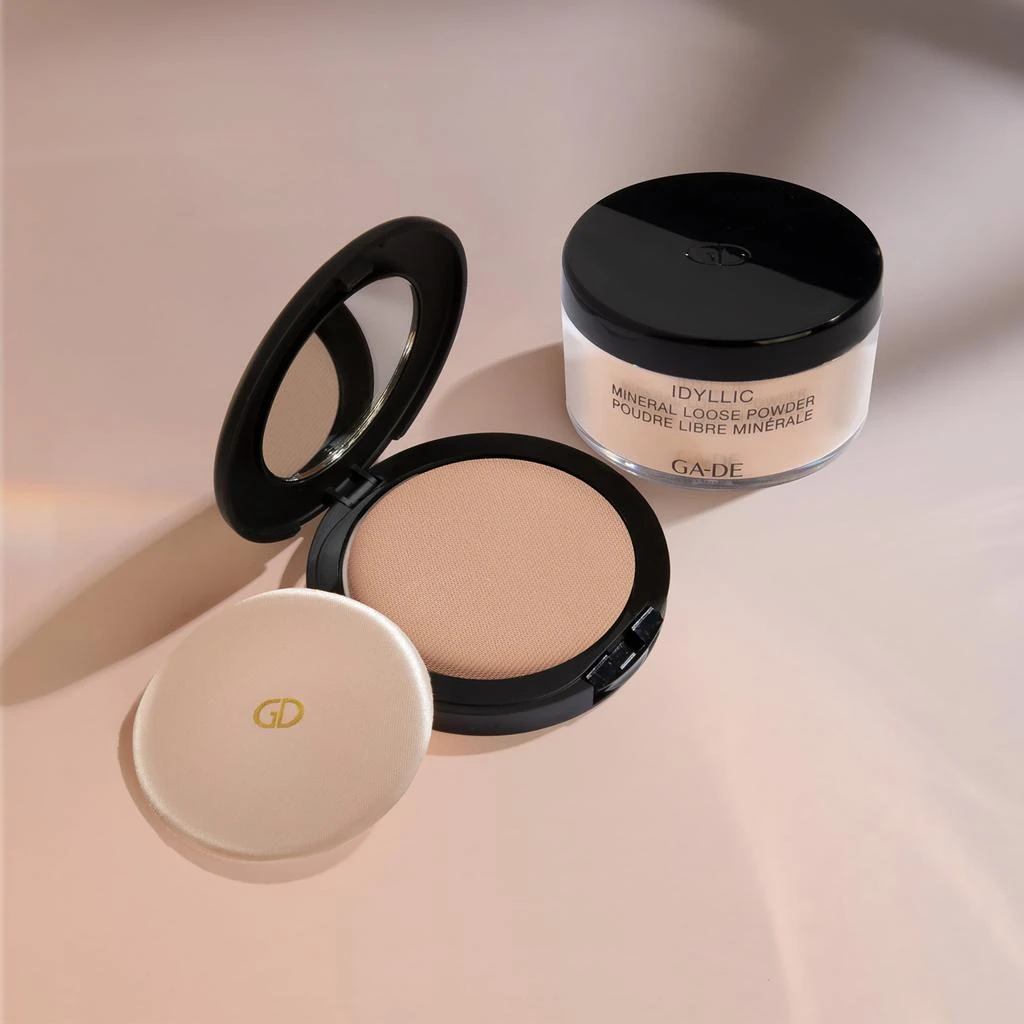 GA-DE Idyllic Mineral Loose Powder - 100 Nude Nude by  for Women - 0.88 oz Powder 4