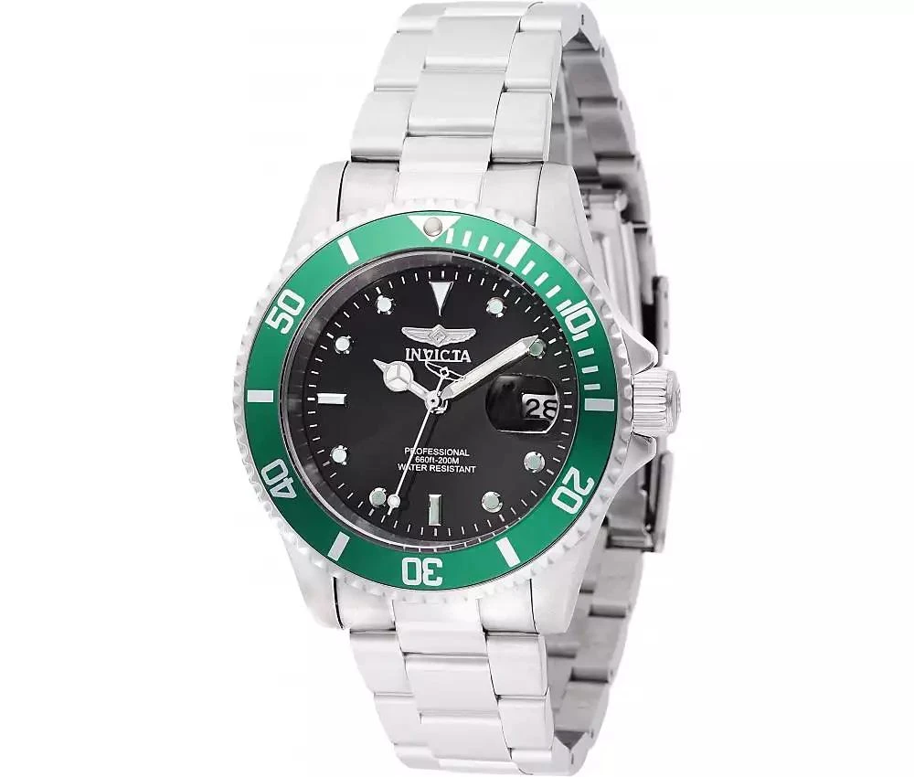 Invicta Men's 47353 Pro Diver Quartz 3 Hand Black Dial Watch 3