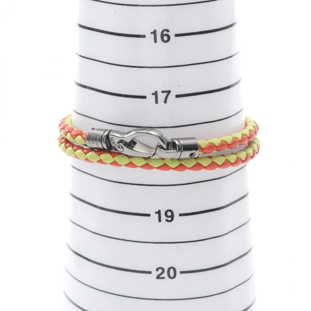 Tod
s Tod
s  Color Leather Stainless Steel Charm Bracelet (Pre-Owned) 5