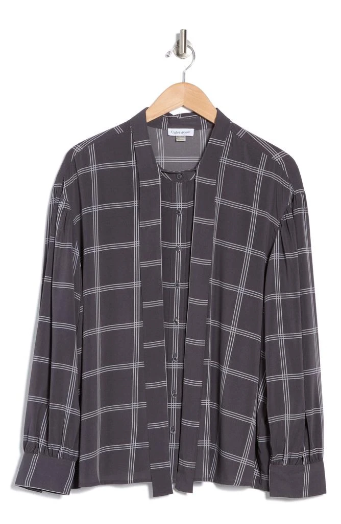 Calvin Klein Plaid Button-Up Shirt 3
